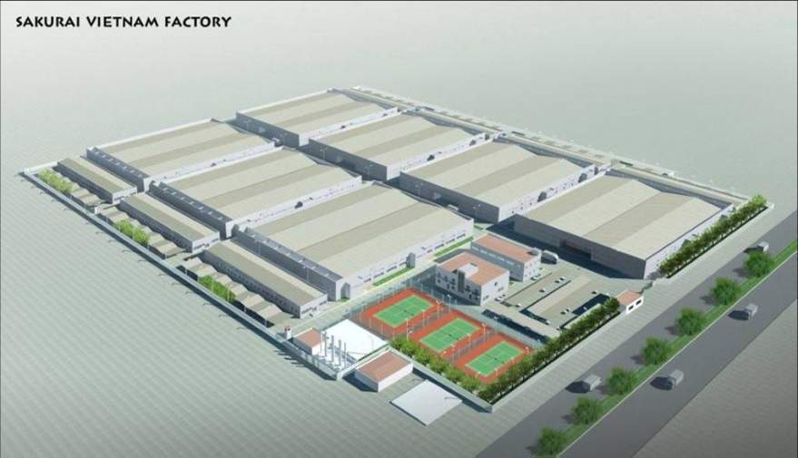 Nhà máy Sakurai - Công Ty Cổ Phần T.L.K